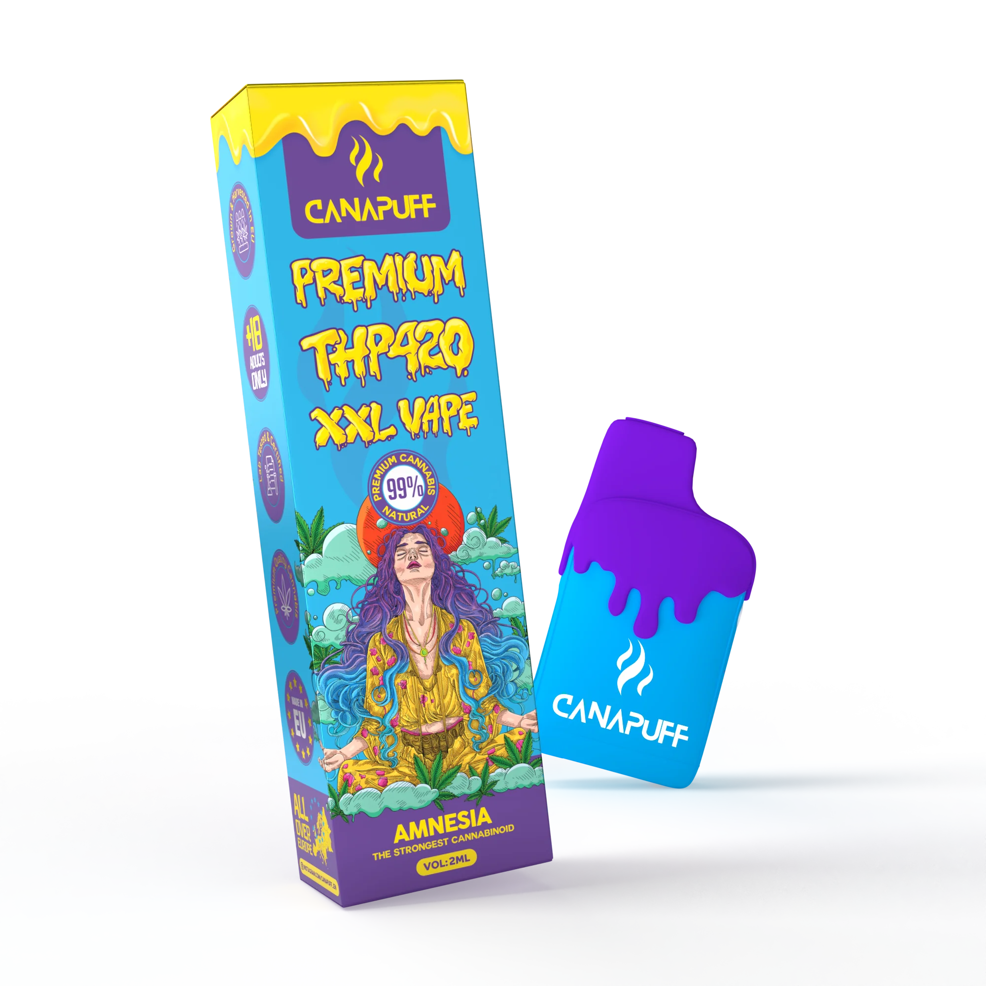 THP420 XXL Vape Amnesia 99% 2ml