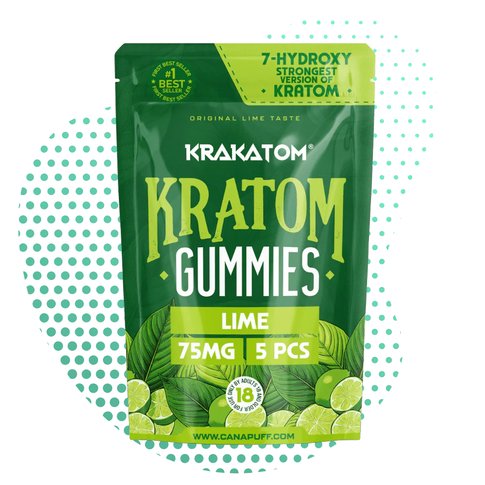 7-Hydroxy Kratom Gummies Lime