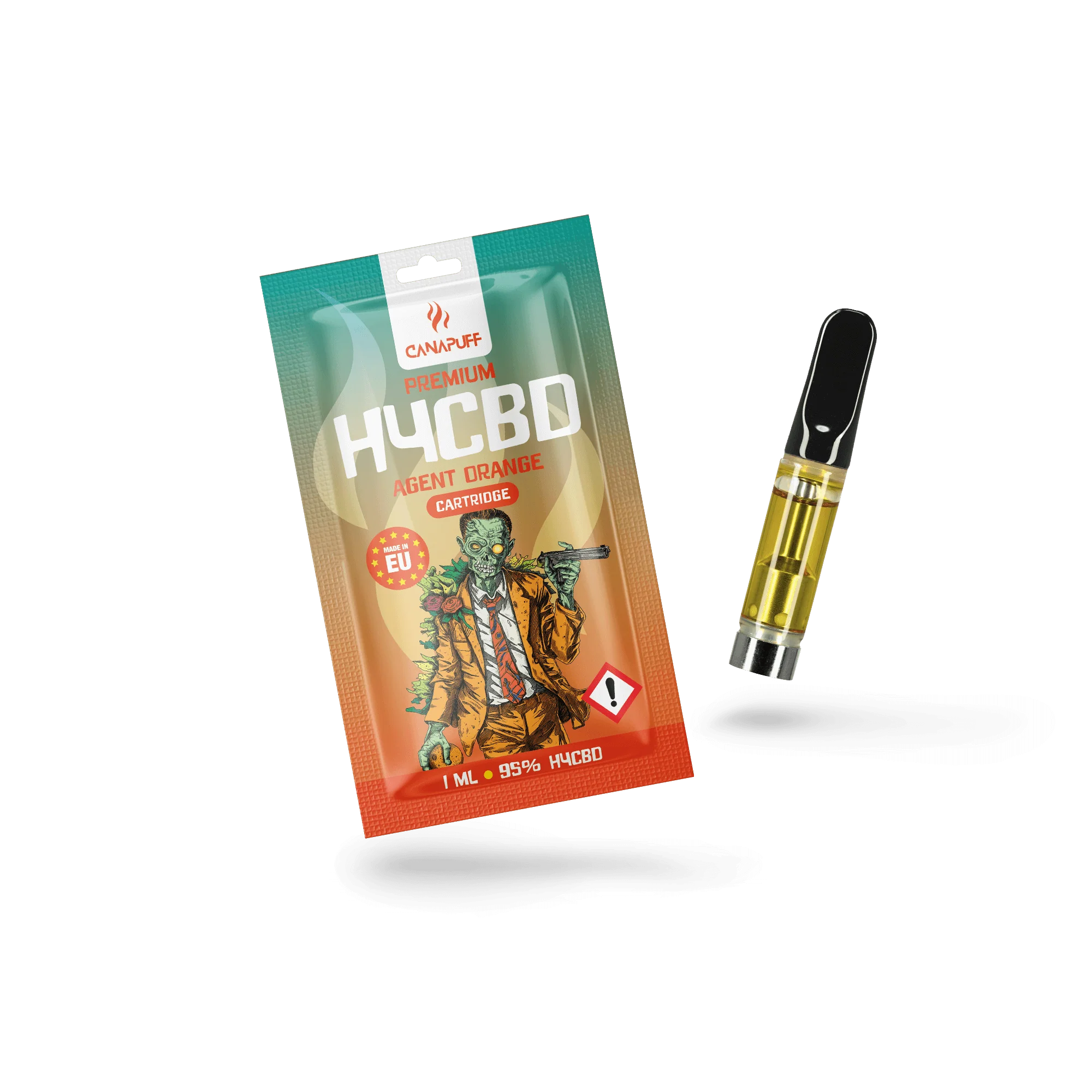 H4CBD Cartridge Agent Orange 96%