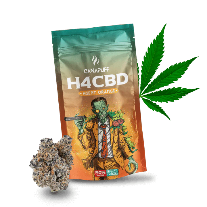 H4CBD Flowers Agent Orange 50%
