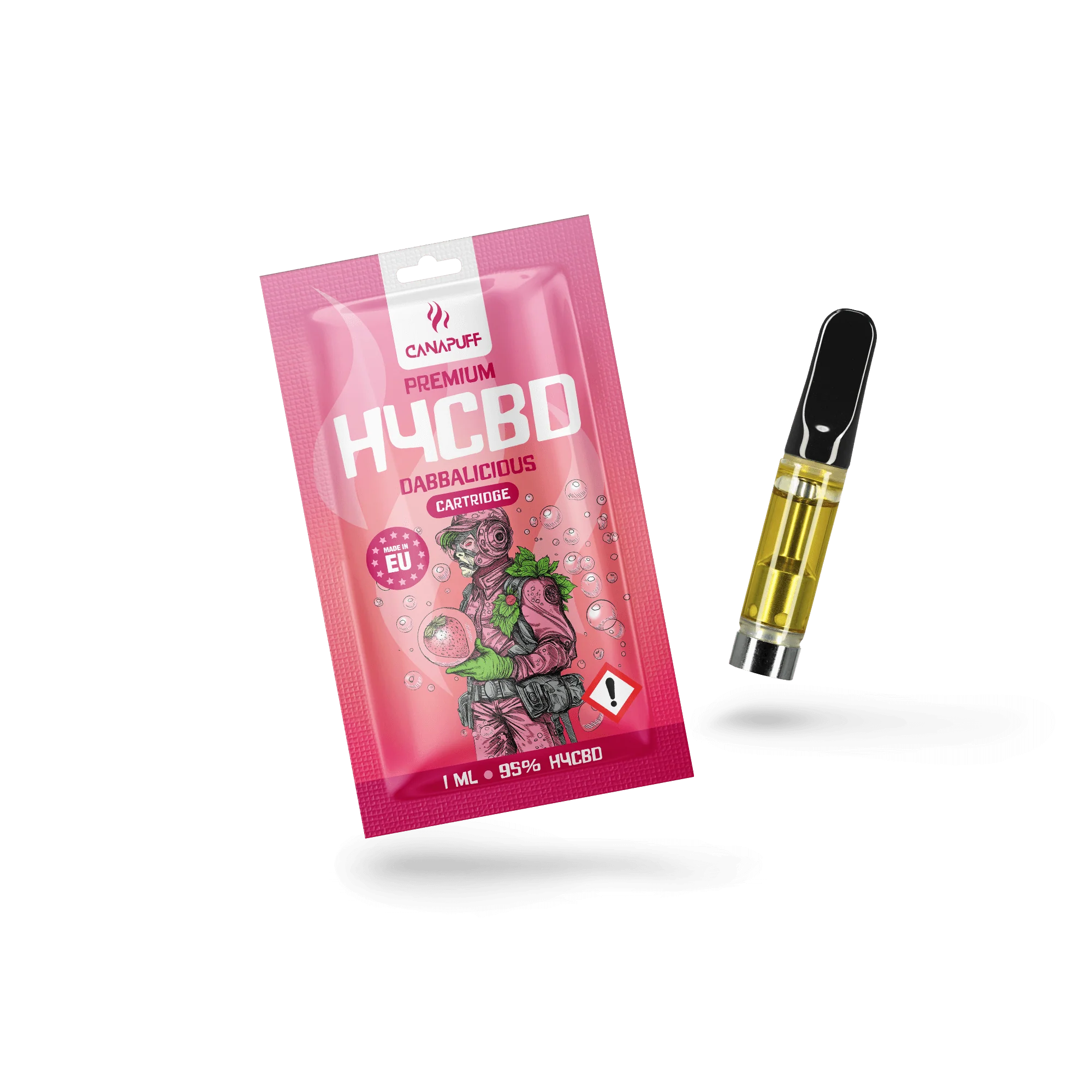 H4CBD Cartridge Dabbalicious 96%