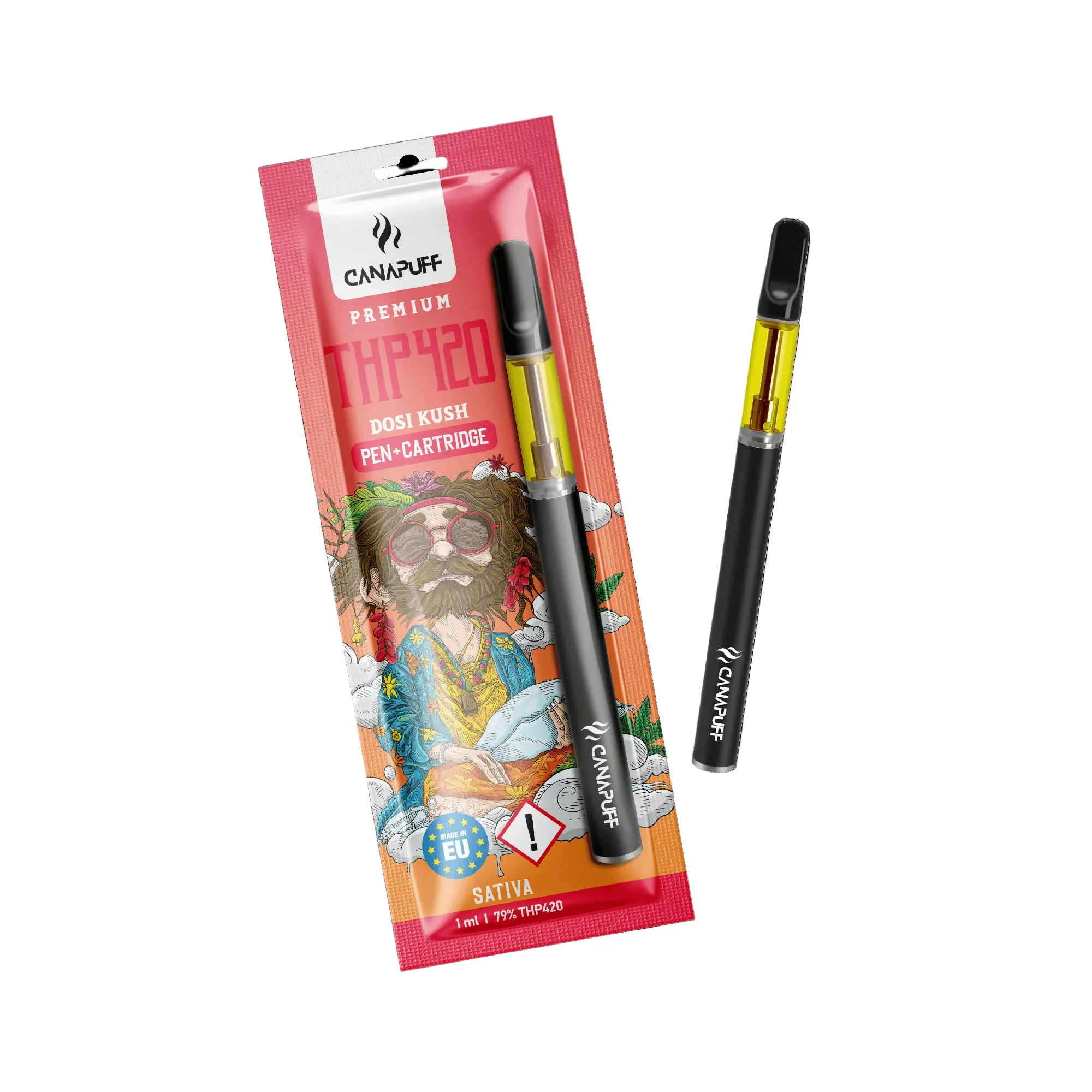 THP420 Pen+Cartridge Dosi Kush 79%