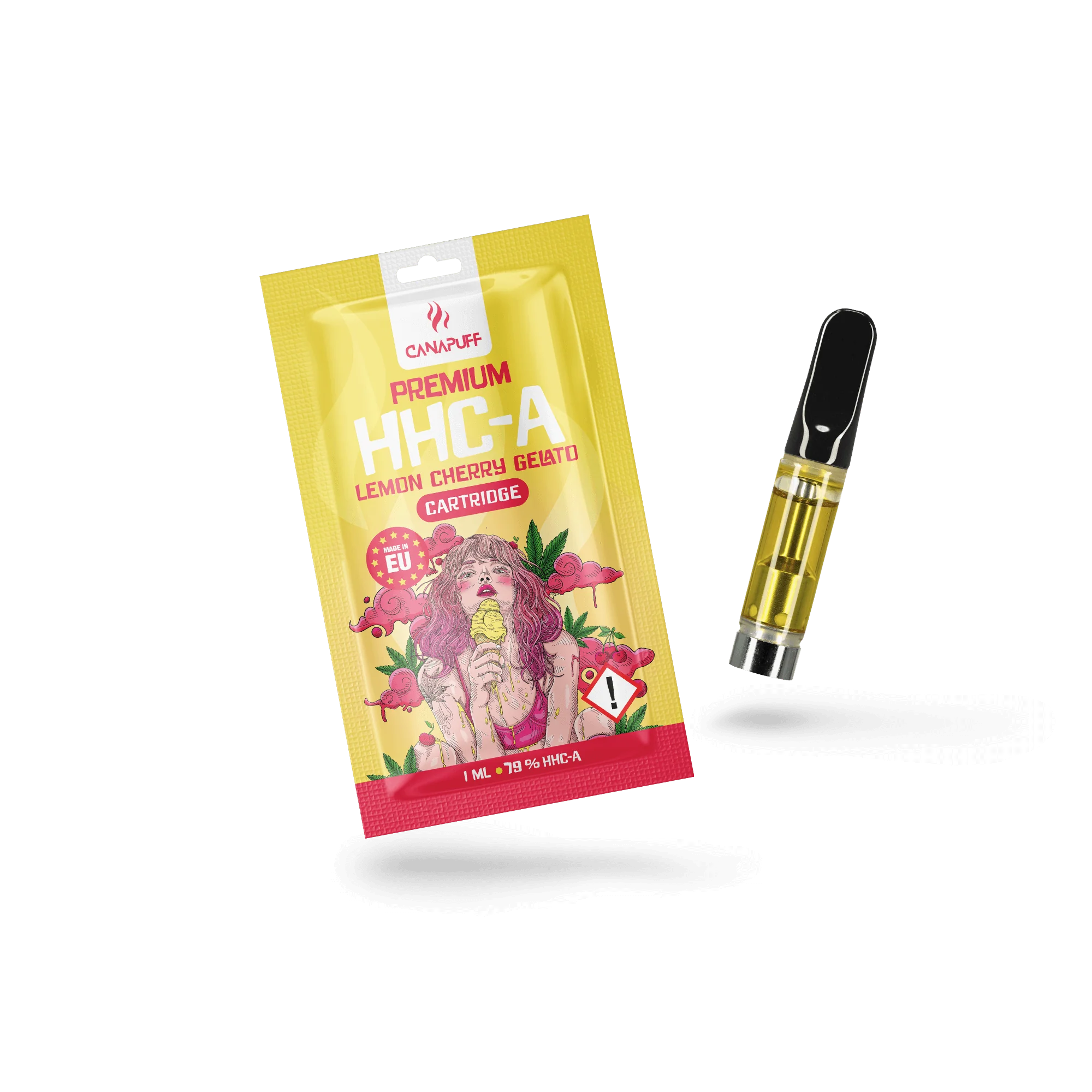HHC-A Cartridge Lemon Cherry Gelato 79%