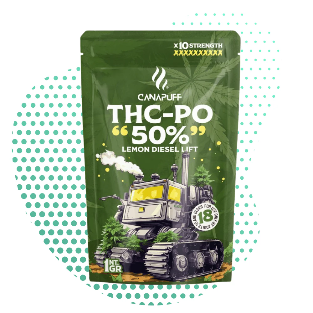THC-PO Flowers Lemon Diesel Lift 50%
