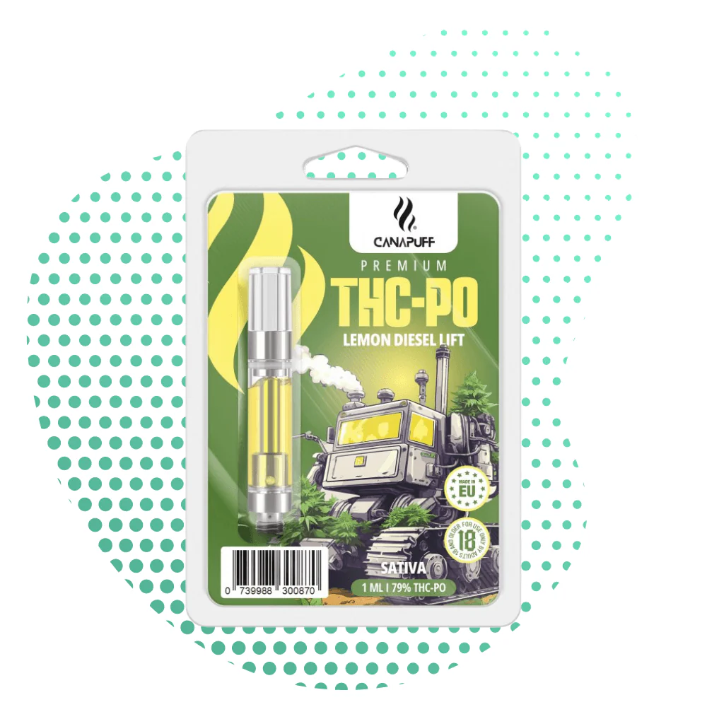 THC-PO Cartridge Lemon Diesel Lift 79%