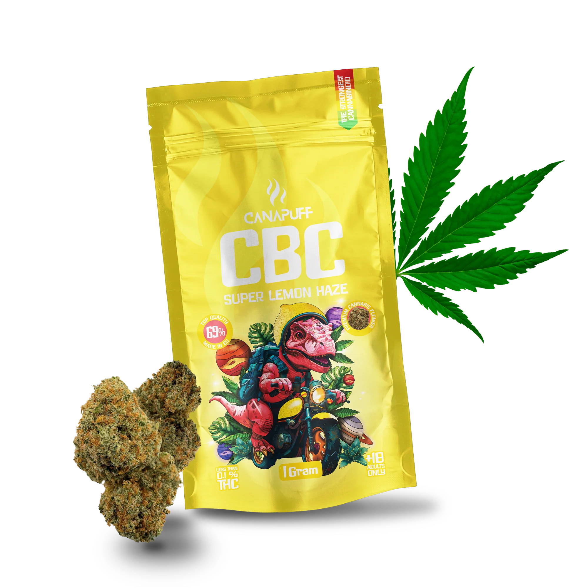 CBC Flowers Super Lemon Haze 69%