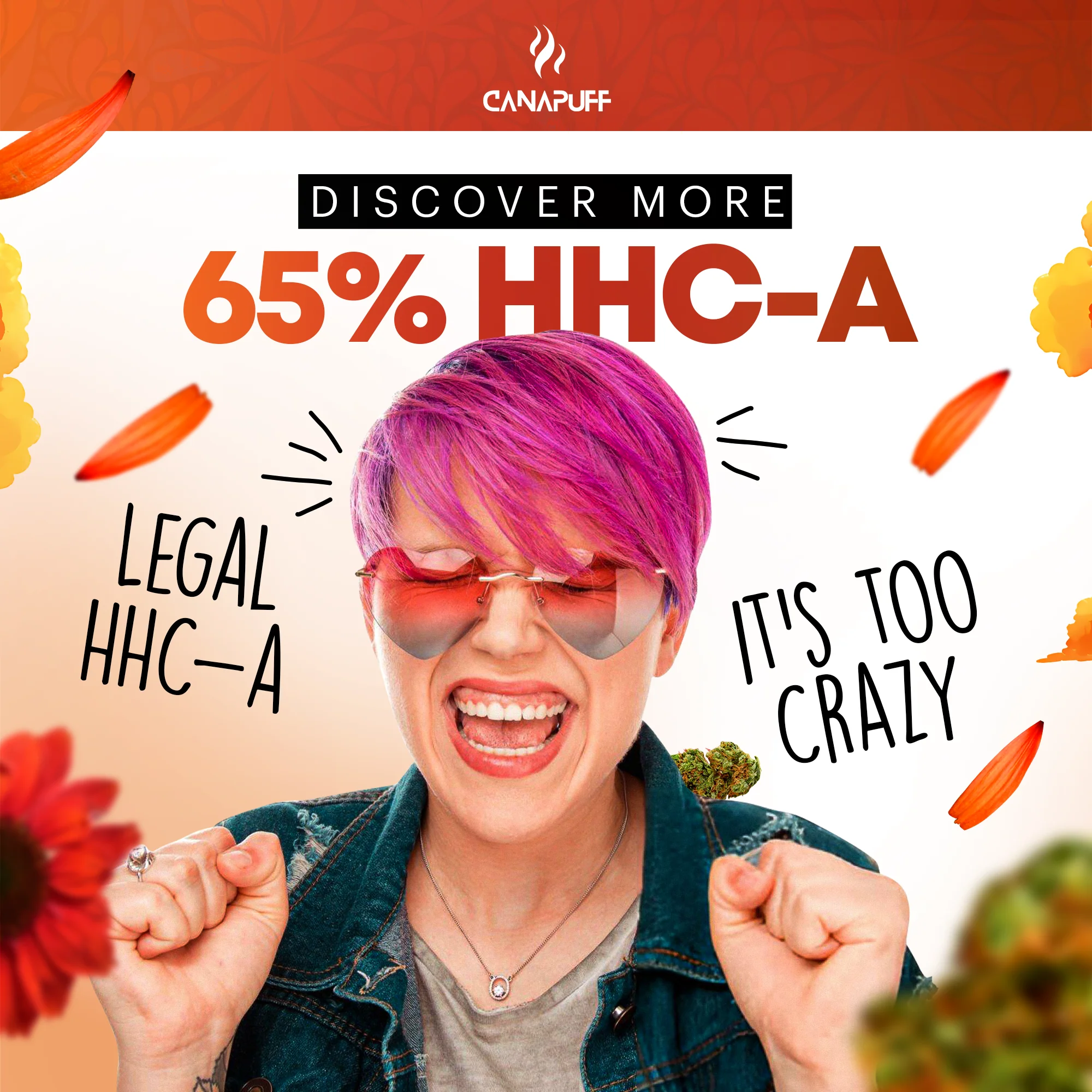 HHC-A Flowers Tangie Dream 65% - Image 4