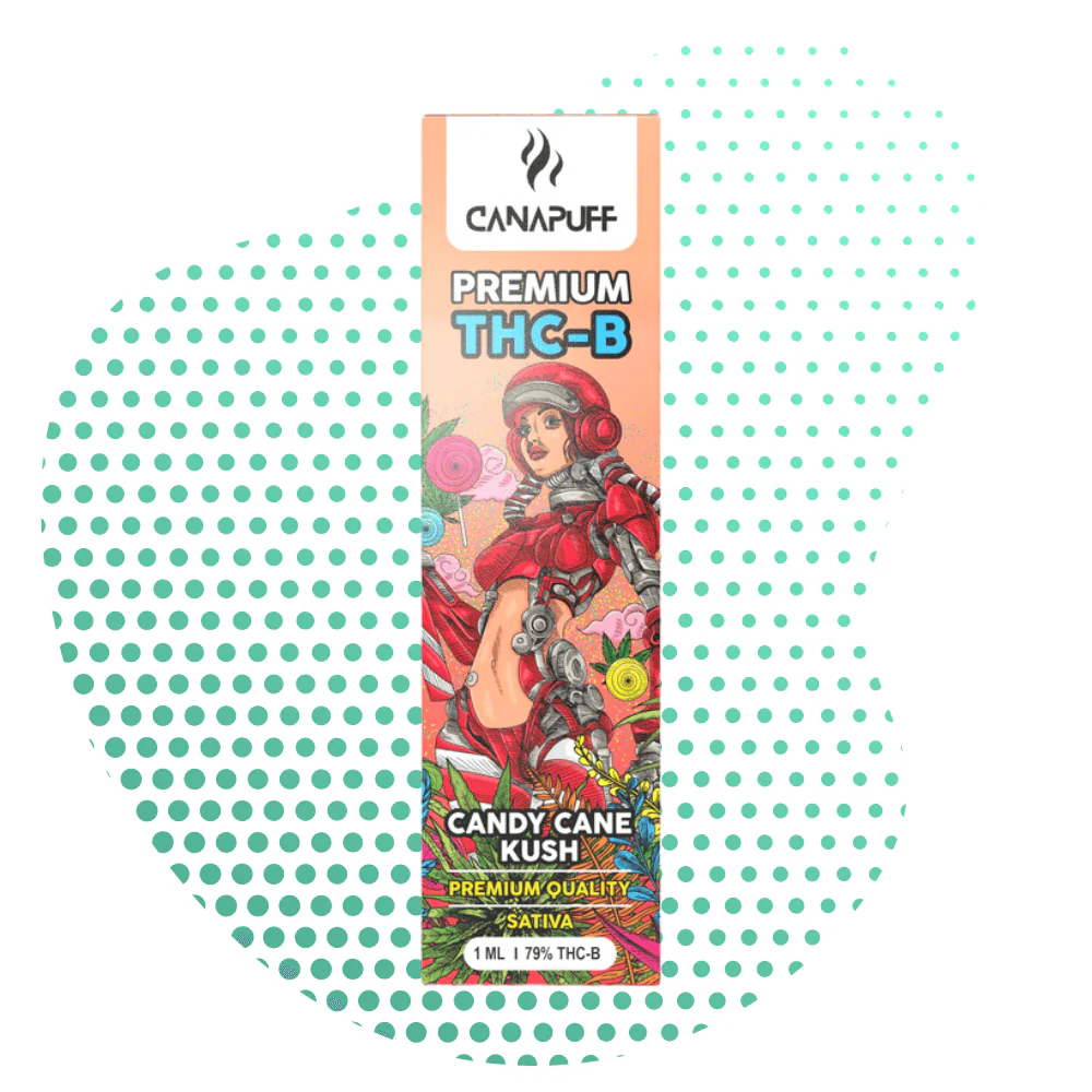 THC-B Vape Candy Cane Kush 79% 1ml