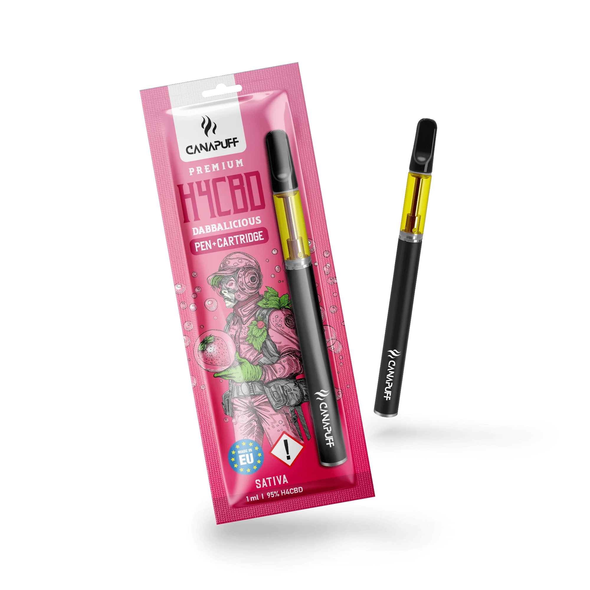 H4CBD Pen+Cartridge Dabbalicious 95%