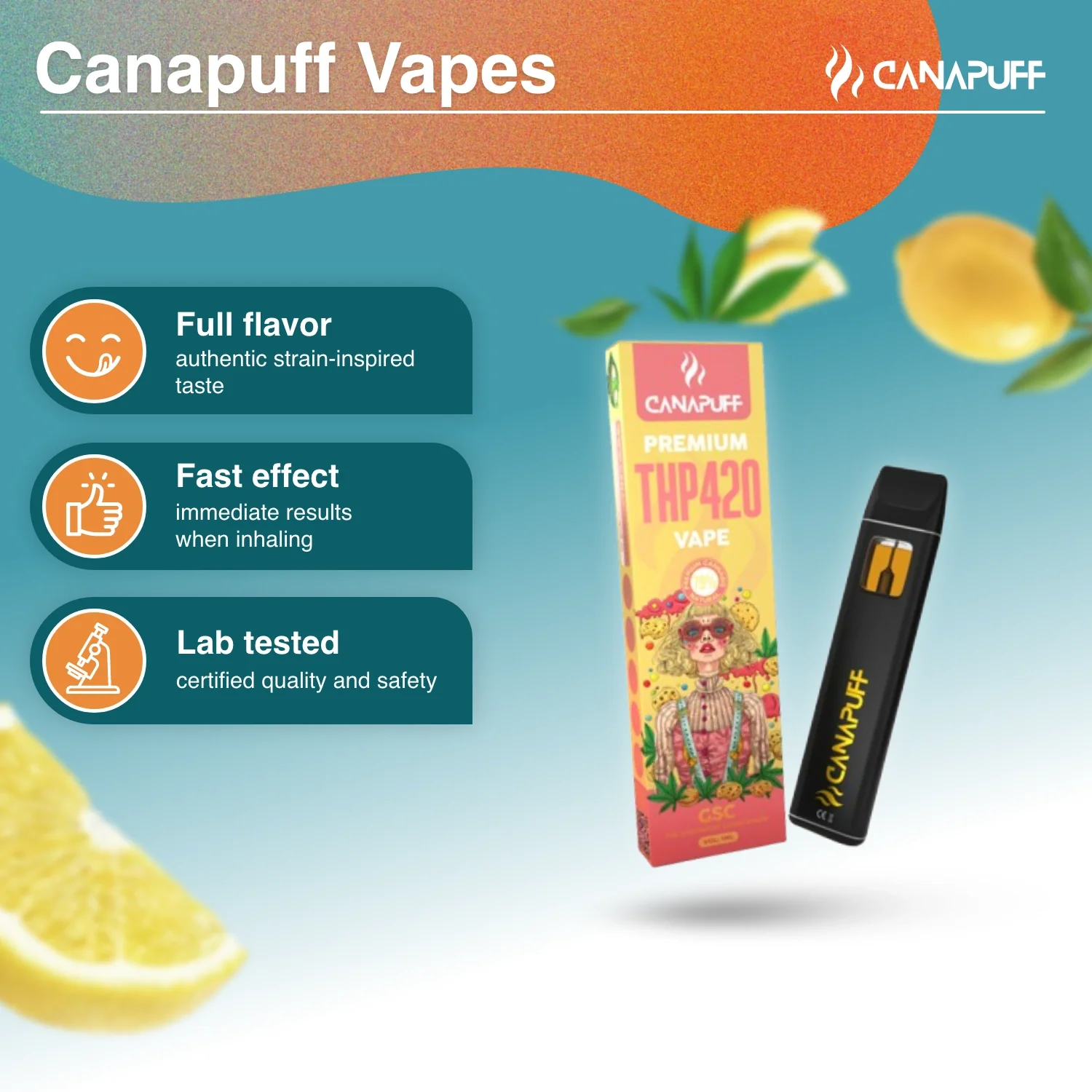THP420 Vape GSC 79% 1ml - Image 2