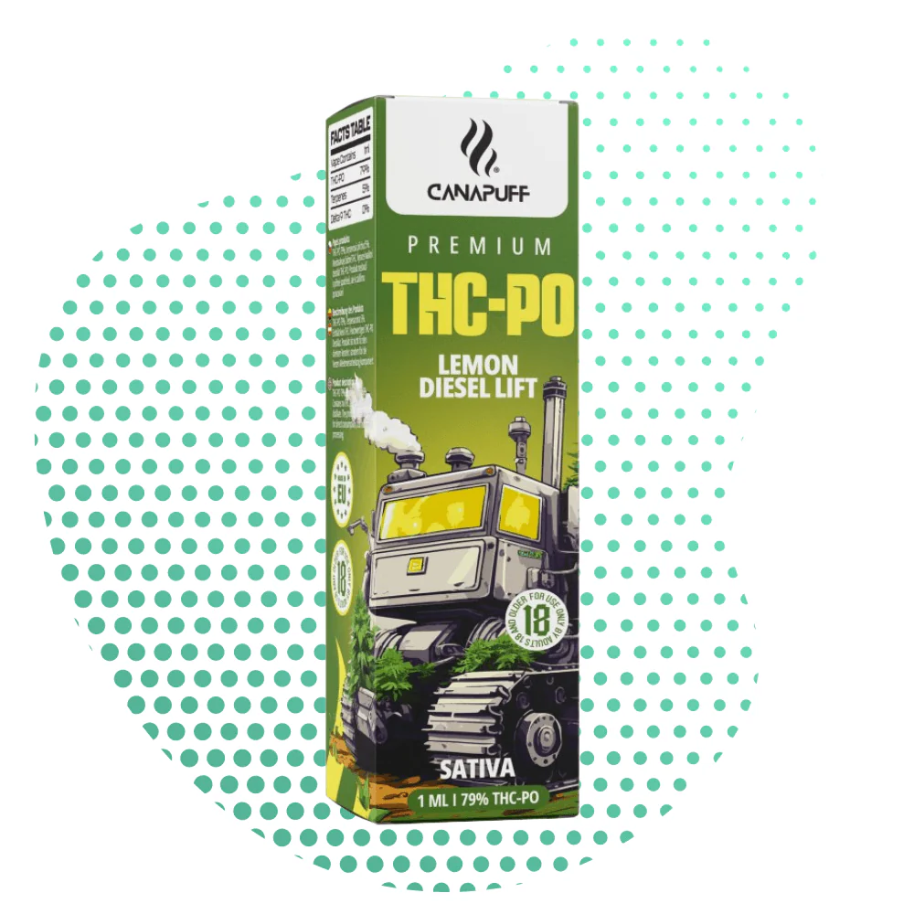 THC-PO Vape Lemon Diesel Lift 79% 1ml