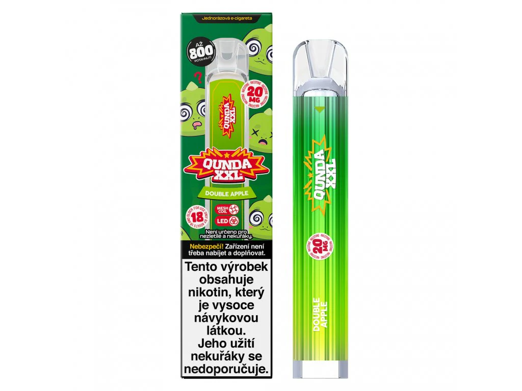 Nicotine Vape Qunda XXL Double Apple