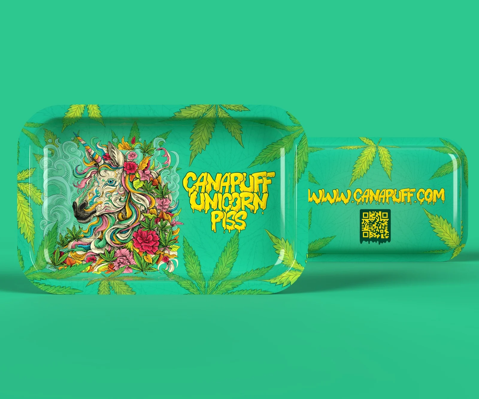 Rolling Tray Canapuff - Unicorn Piss - extra large - Image 2