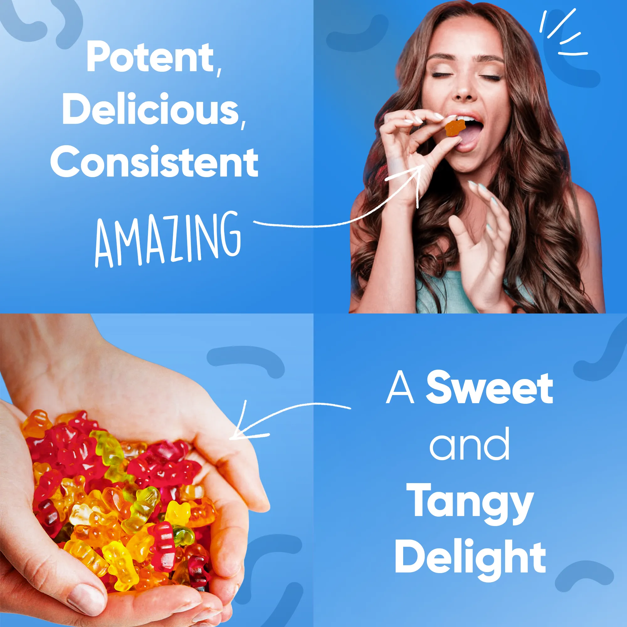 THC Gummies Blueberry - Image 4