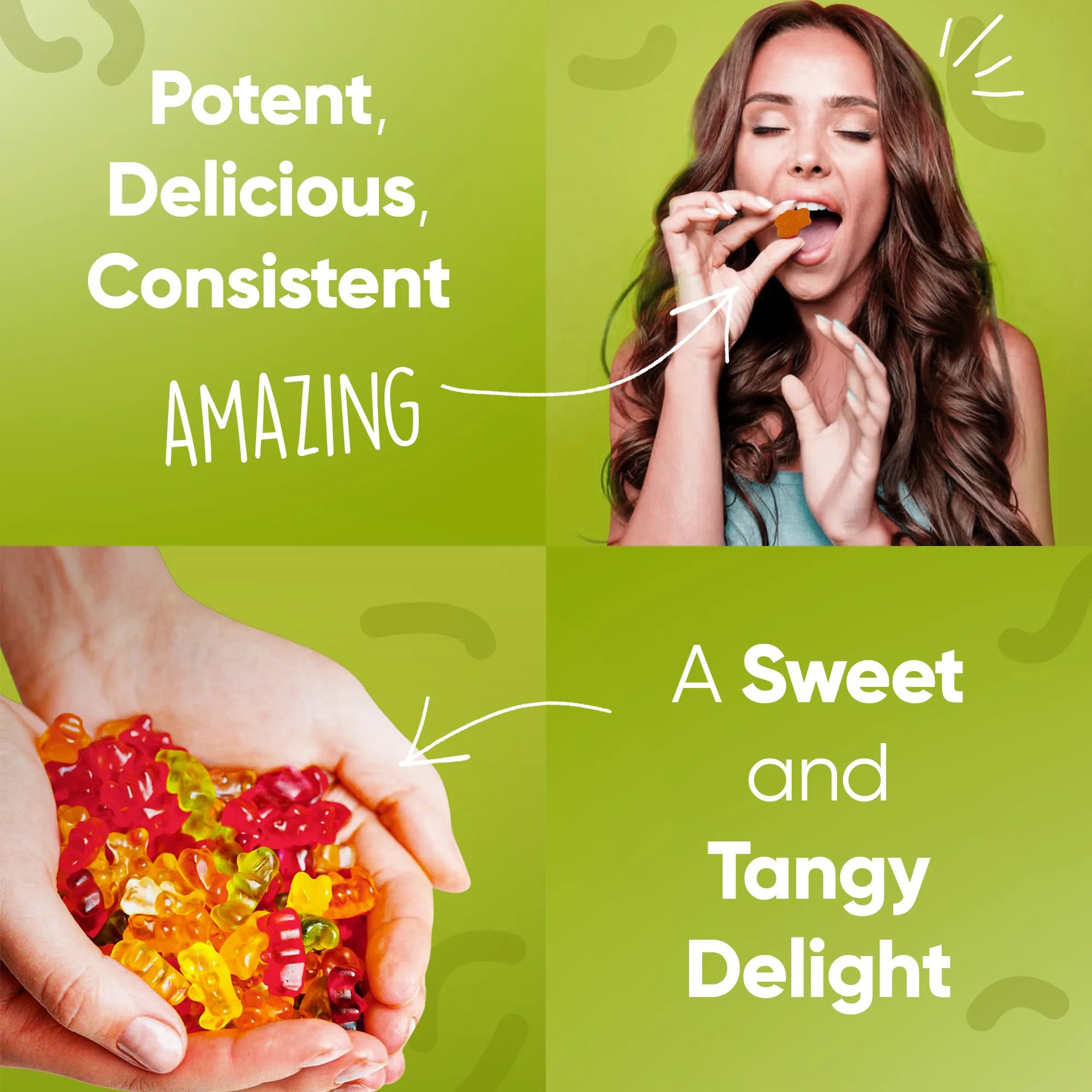 THC Gummies Green Apple - Image 4