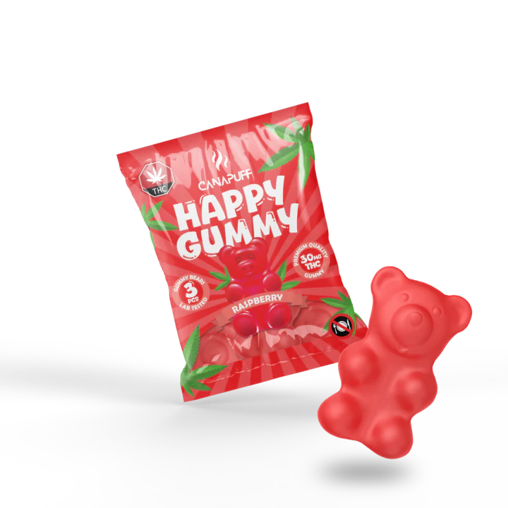 THC Gummies Raspberry - Image 12