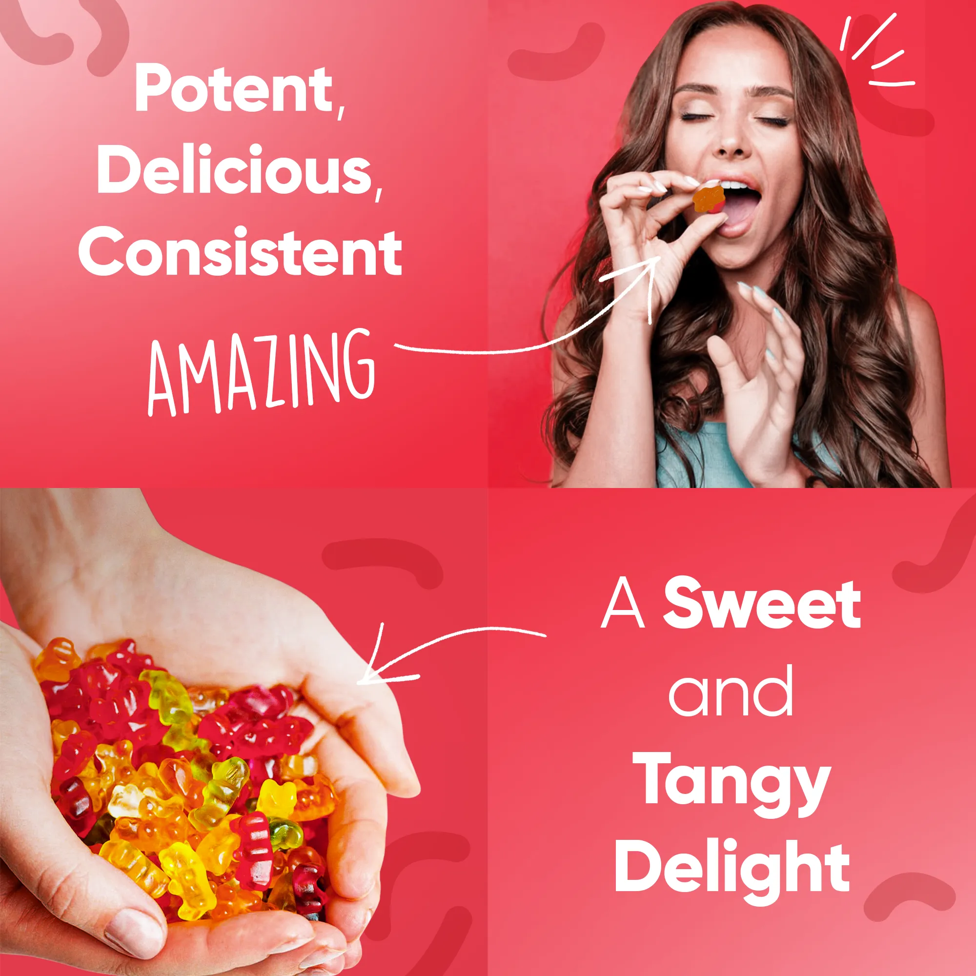 THC Gummies Raspberry - Image 4