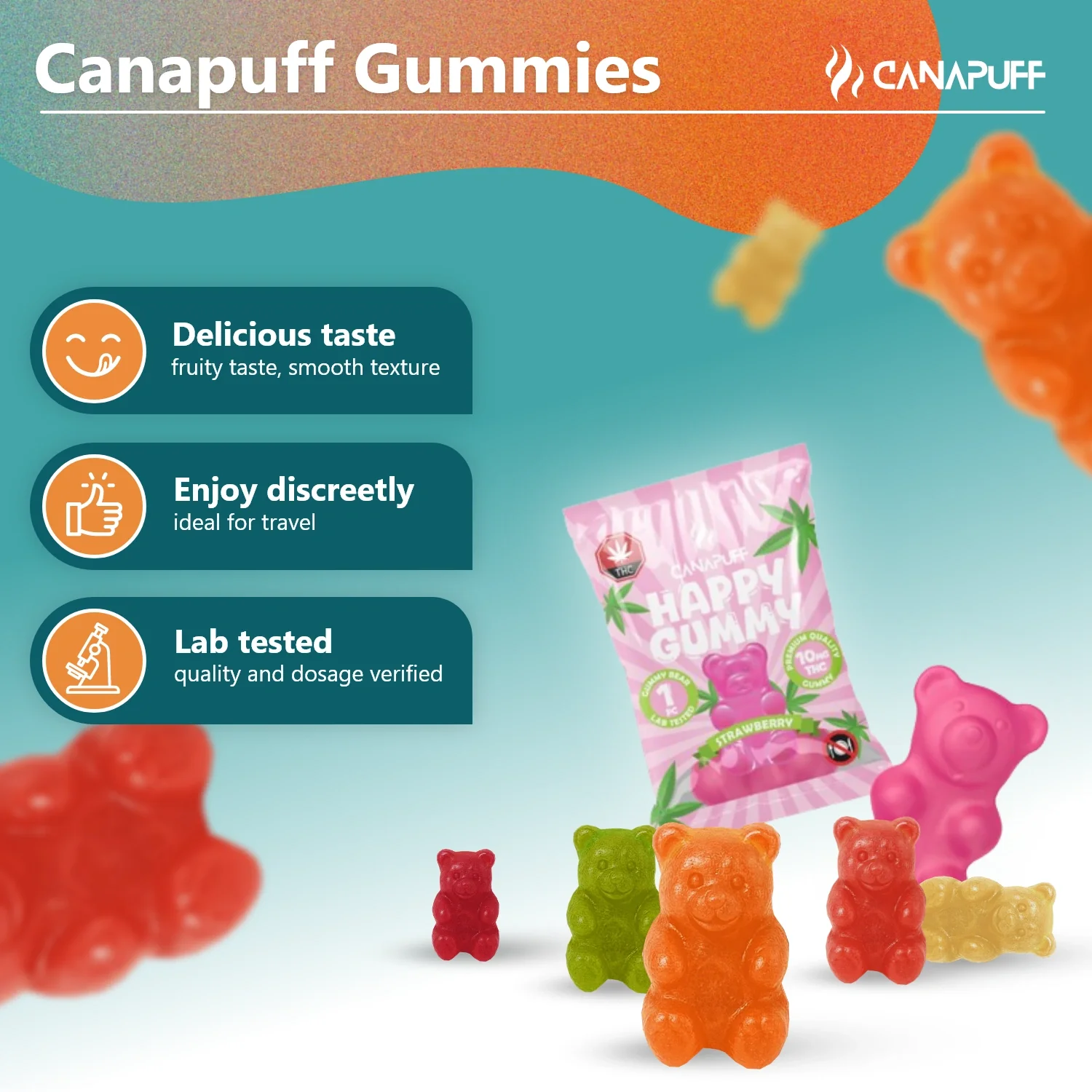 THC Gummies Strawberry - Image 15