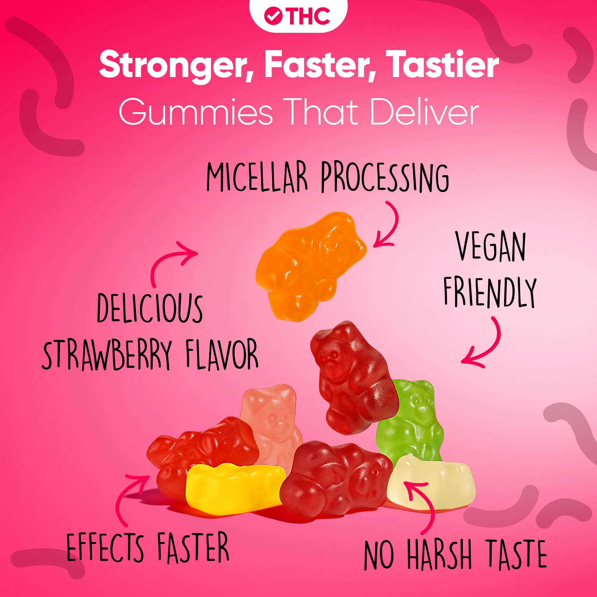 THC Gummies Strawberry - Image 7