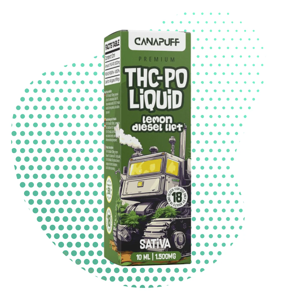THC-PO Liquid Lemon Diesel Lift 1500mg