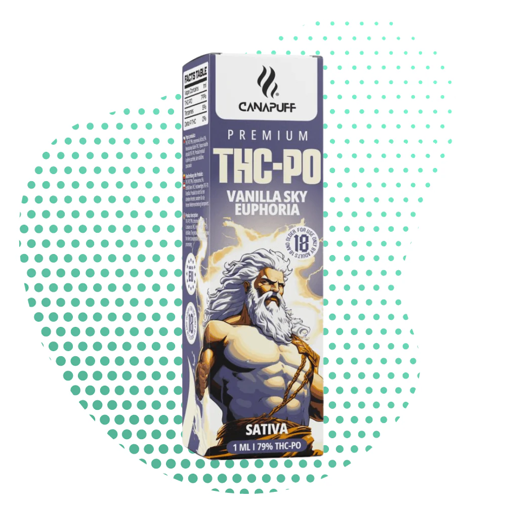 THC-PO Vape Vanilla Sky Euphoria 79% 1ml